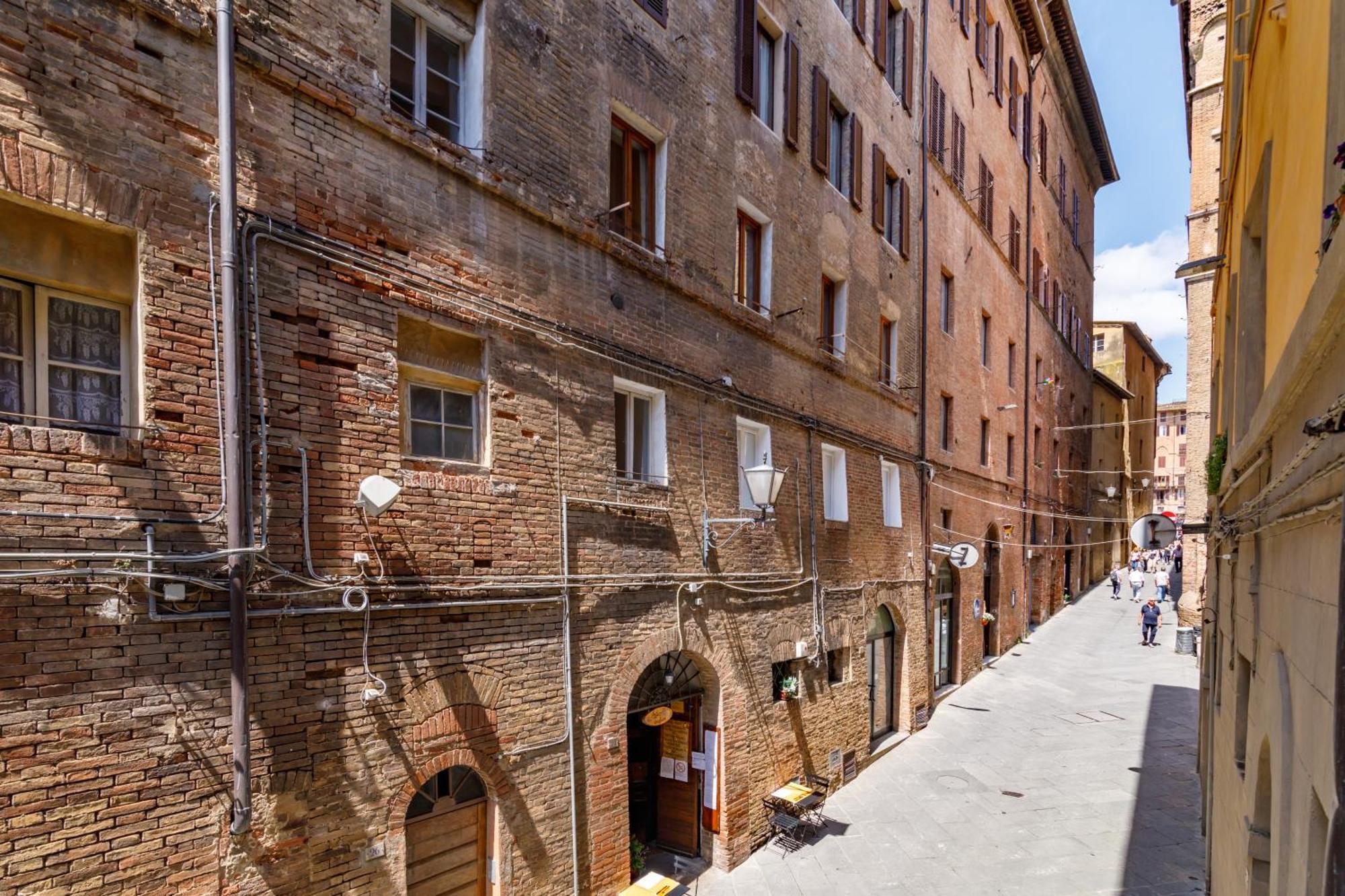 Apartmán Charme Centro Storico Siena Exteriér fotografie